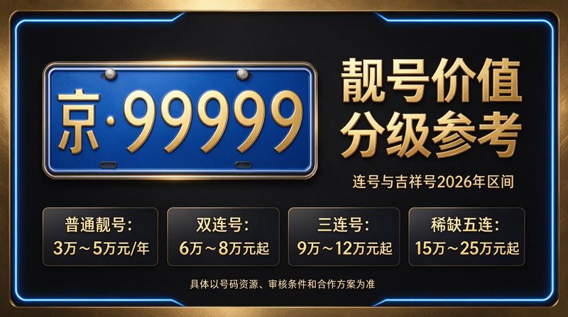 闲置北京租牌照业务展示